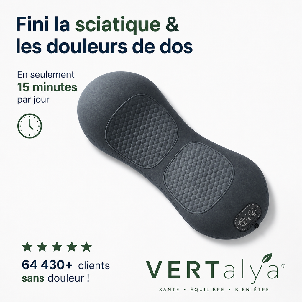 VertAlya™ — Soulagez la Sténose Spinale & le Mal de Dos Sans Opération | 15 Minutes par Jour